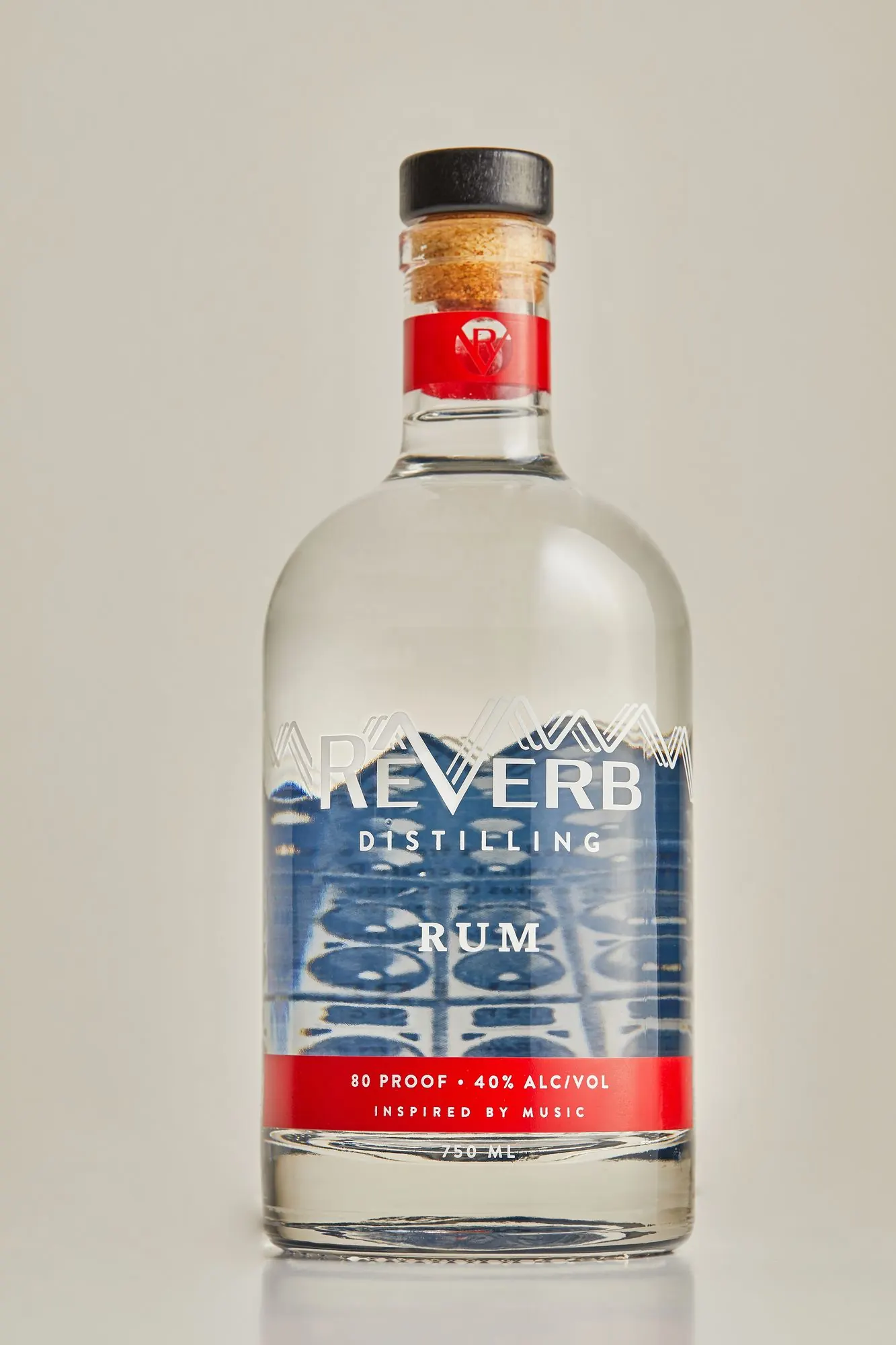 ReVerb White Rum bottle